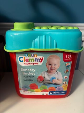 Clemmy Sensory Bucket Bloques Suaves