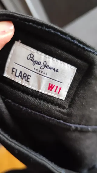 Tejano Pepe Jeans negro talla 44