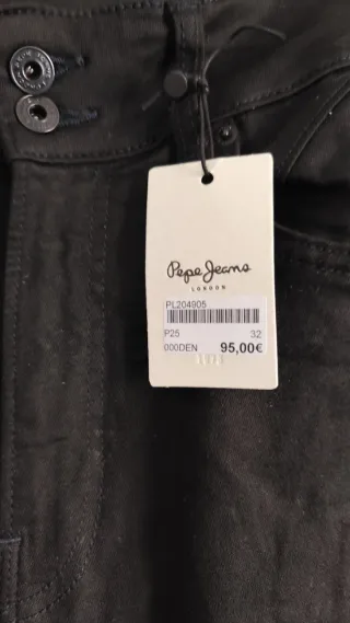 Tejano Pepe Jeans negro talla 44