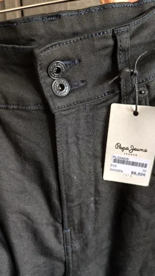 Tejano Pepe Jeans negro talla 44