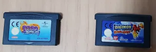 2 Juegos Game Boy Advance: Spyro y Digimon