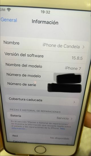 iPhone 7 128 GB Oro/Plata