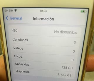 iPhone 7 128 GB Oro/Plata