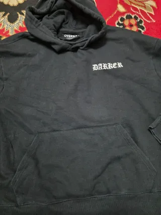 Tuta uomo nera con scritte