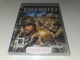 Call of Duty 3 PS3 Nuovo Sigillato pal Spagna