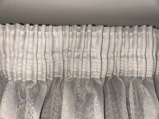 Cortinas comedor/dormitorio blancas