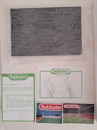 Subbuteo 60240 Set c/ Equipa Extra