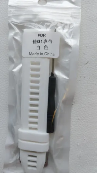 Correa compatible Garmin G1 Blanca + Herramienta