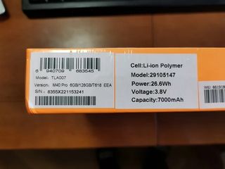 ◆NUEVA + REGALO◆  Tablet Teclast M40 PRO 6/128GB