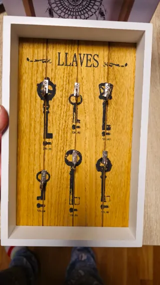 Cuelga llaves madera CAISON