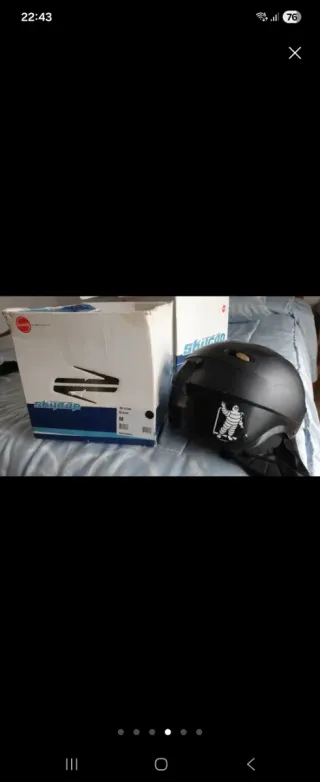 Casco de Snow/Esquí Negro