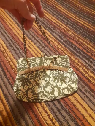Bolso de mano vintage floral