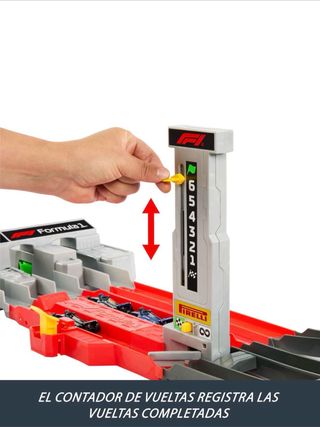 Pista Hotwheels F1 y Coches