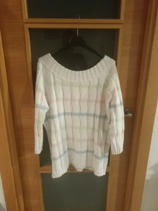 Blusa Mujer Cuello Barco Multicolor