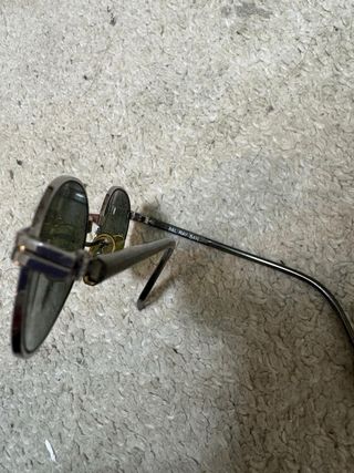 Gafas Ray-Ban Ovaladas Plata y Negras