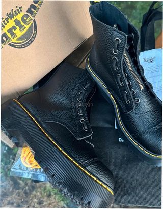 Dr. Martens Sinclair Piel Plataforma Talla 39