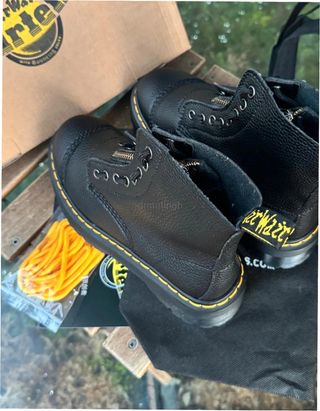 Dr. Martens Sinclair Piel Plataforma Talla 39