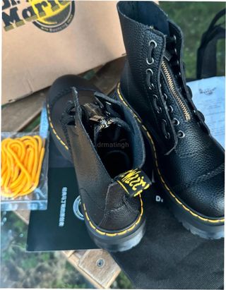 Dr. Martens Sinclair Piel Plataforma Talla 39