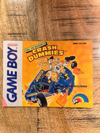 Crash Dummies Game Boy (Nintendo España)