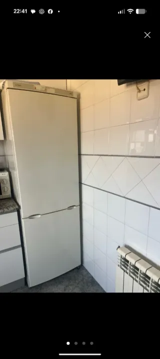 Nevera combinada con congelador