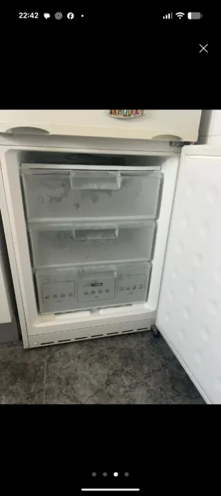 Nevera combinada con congelador