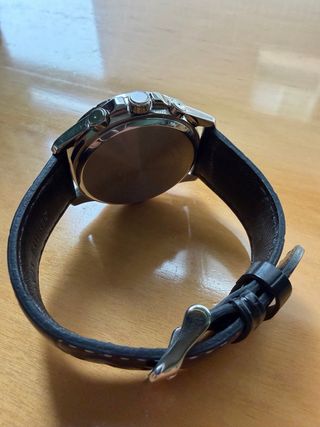 Reloj Casio Cronógrafo Negro y Plateado