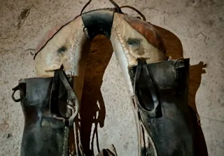 Collaron / collera antigua de caballo