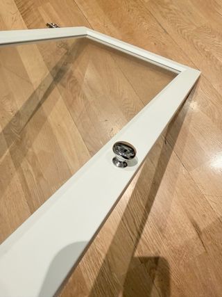 Puerta de cristal blanca OXBERG-IKEA