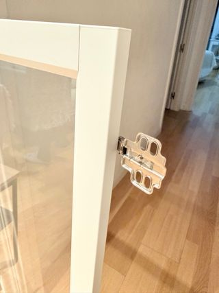 Puerta de cristal blanca OXBERG-IKEA