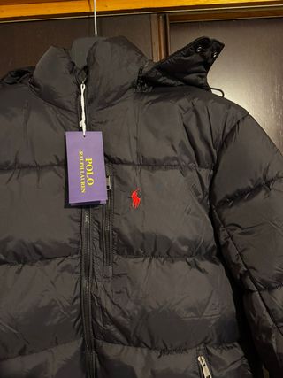 Casaco penas Polo Ralph Lauren Gorham – Preto | M