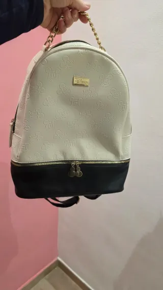 Mochila Disney Blanca y Negra