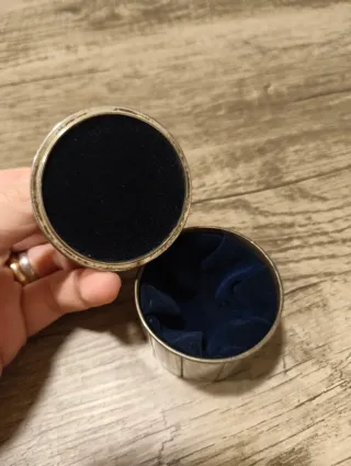 Scatolina Orsetto Argento Porta Gioie