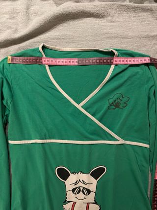 Camiseta de manga larga.