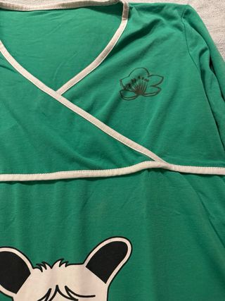 Camiseta de manga larga.