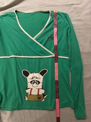 Camiseta de manga larga.