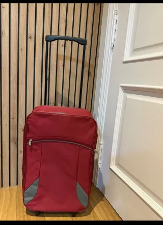 2 Maletas Moradas y Grises + 1 de Regalo