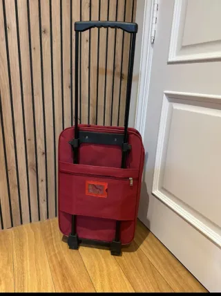 2 Maletas Moradas y Grises + 1 de Regalo