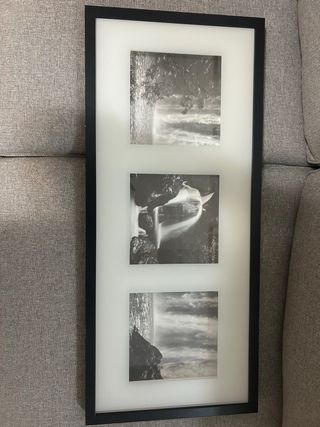 Marco de fotos Ikea 3 fotos