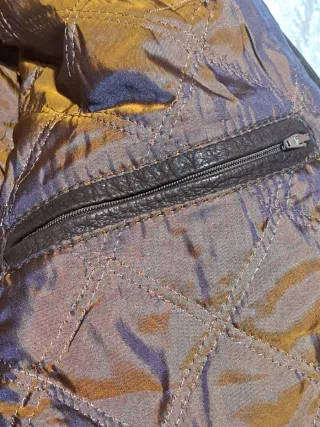 AMERICANA/CHAQUETA DE PIEL VINTAGE