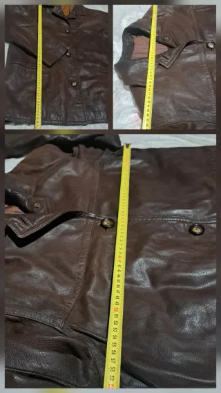 AMERICANA/CHAQUETA DE PIEL VINTAGE