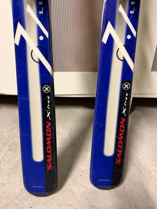 Esquís Salomon X-free 172cm. Regalo bastones Leki