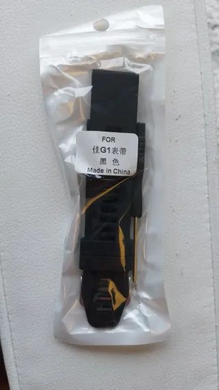 Correa compatible Garmin G1 gris oscura-Negra.