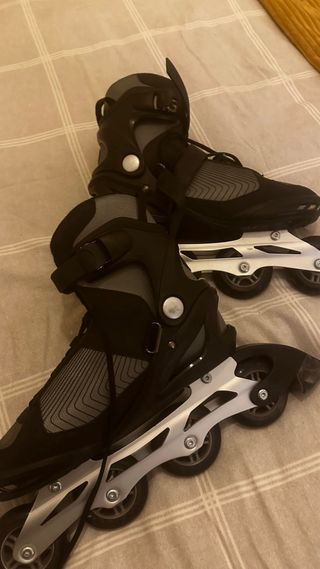 Patines ajustables adulto + kit seguridad