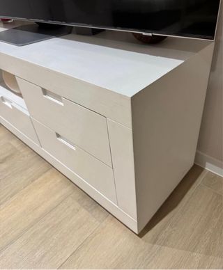 Mueble TV Banak Blanco Madera