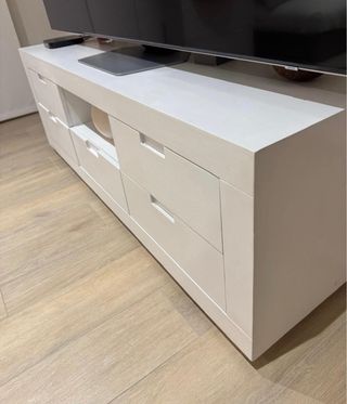 Mueble TV Banak Blanco Madera