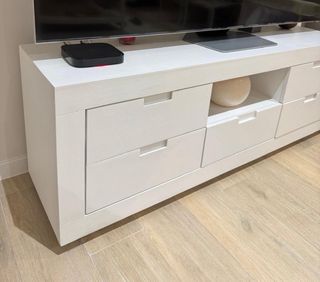 Mueble TV Banak Blanco Madera