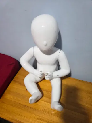 Lote maniquíes pequeños