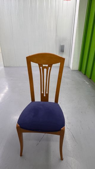 Conjunto 6 sillas comedor de madera ,todas 150€