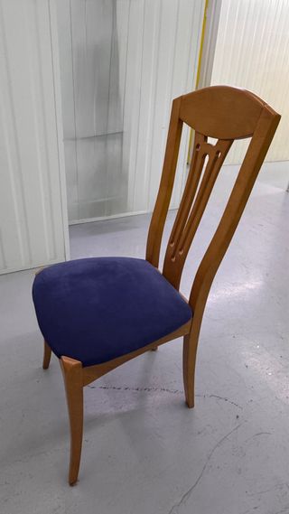 Conjunto 6 sillas comedor de madera ,todas 150€