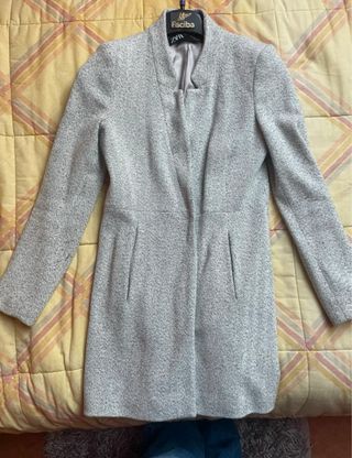 Cappotto mezza stagione Zara grigio